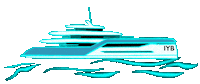 IbizaYachtBooking summer blue white wave Sticker