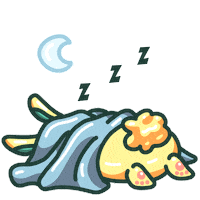 Tired Sleep Sticker by Milikumi