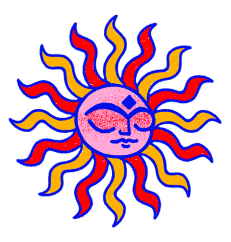 Bozcaada Caz Festivali Sun Sticker by Meltem Şahin