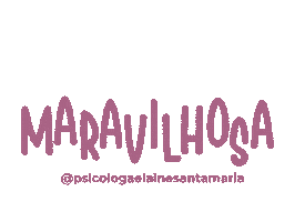 ElaineSantaMaria santos psicologia gente maravilhosa Sticker
