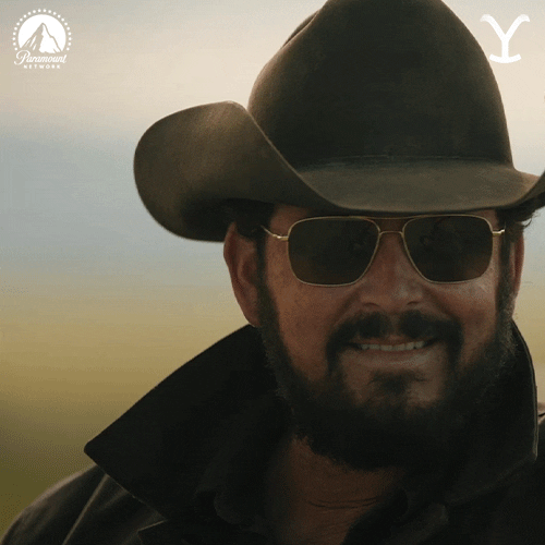 Paramount Network Smile GIF by Yellowstone