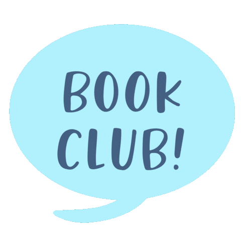 Currently Reading Book Club Sticker