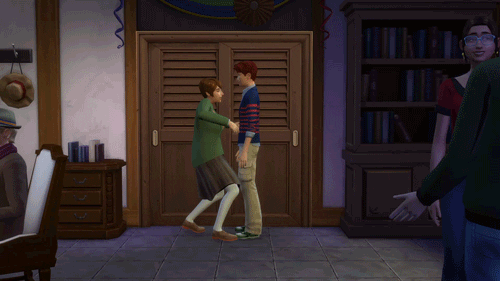smooch kiss GIF by The Sims