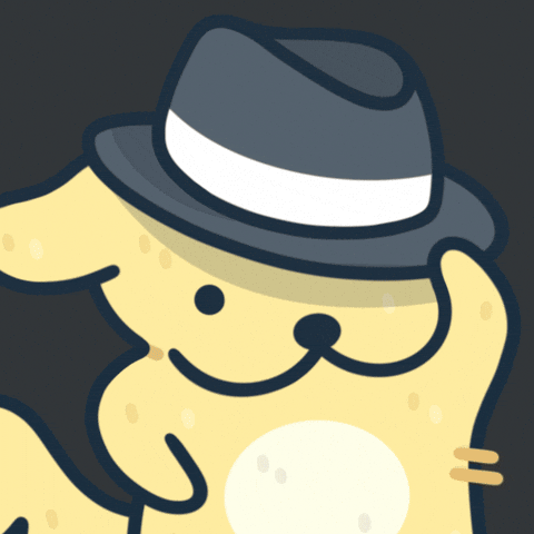 Fedora Alpha Wolf GIF