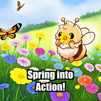 Flowers Spring GIF by Beelightened