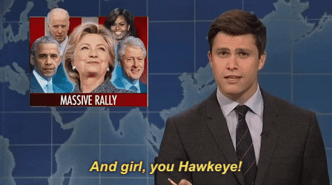 hillary clinton weekend update GIF by Saturday Night Live