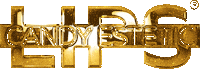 Gold Lips Sticker by CandyEstetic