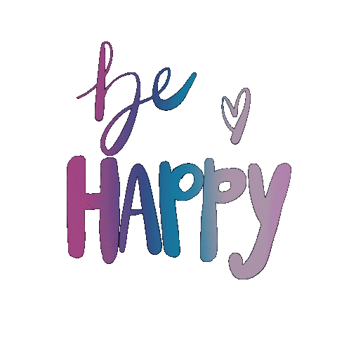 Be Happy Sticker