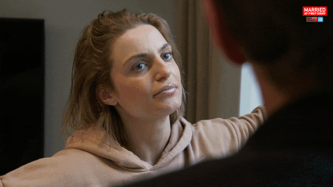 Reality Reaction GIF by Married At First Sight