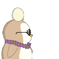 Model Walking Sticker by Pudgy Penguins