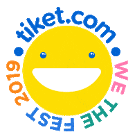 We The Fest Wtf Sticker by tiket.com