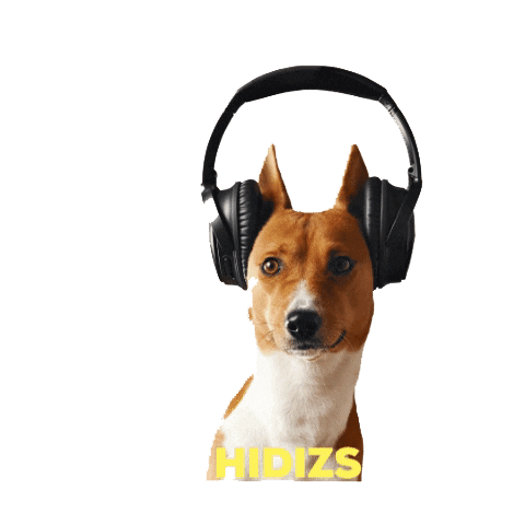 Happy Dog Sticker by Hidizs