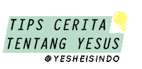 yesheis_indo love christmas jesus easter Sticker