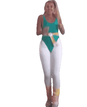Aerobics Zeina Sticker by Vegas2La Magazine