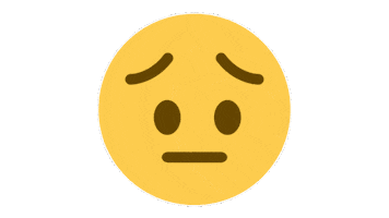 emojivid emoji emojivid smileys pensiveface Sticker