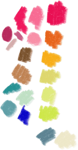 Illustration Colors Sticker