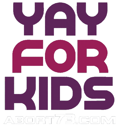 abort73 giphyupload yay kids pro-life Sticker