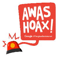 Hack Hoax Sticker by Google Indonesia