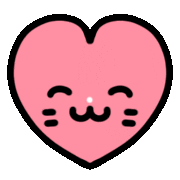 Heart Cats Sticker by Olso