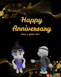 Happy Anniversary GIF by Zhotcita