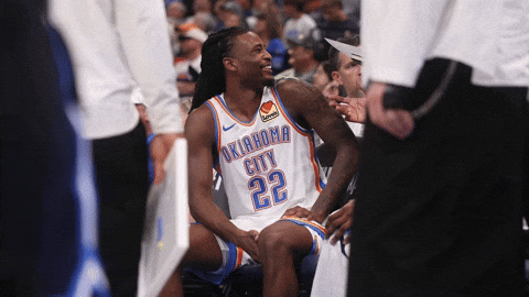 Happy Smile GIF by OKC Thunder