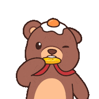 Teddy Bear Win Sticker by BEARISH