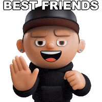 Best Friends Bff Sticker by OneFootball Heads