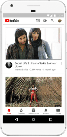 youtube reels social GIF
