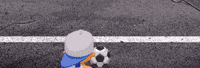BackyardSportsOfficial soccer goal pablo sanchez backyard baseball GIF
