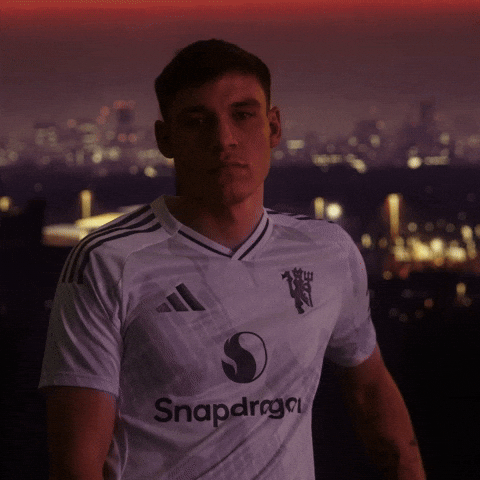 Manuel Ugarte GIF by Manchester United