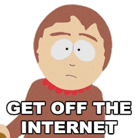 Sharon Marsh Log Off Sticker by South Park