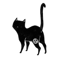 loeblich cat wow kitty gato Sticker