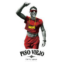 Macho Camacho Sticker by Piso Viejo
