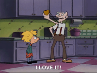 hey arnold nicksplat GIF