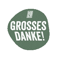 Danke Sticker by Stefan Marquard