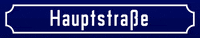 Straßenschild Hauptstrasse GIF by Lulububu Software GmbH