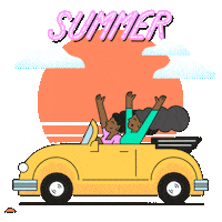 Heat Wave Fun Sticker by Hello All