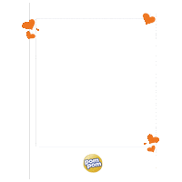 PomPomFraldas moldura pompom pom pom pompom fraldas Sticker