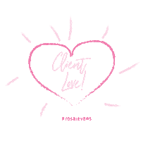Heart Love Sticker by Rosa I Evans