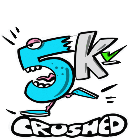 5K Pb Sticker by Canada Running Series