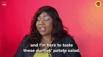 I'm Here To Taste These Aunties' Potato Salad