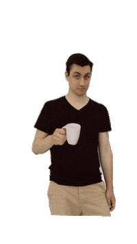 Tea Cup Coffee Sticker by audory