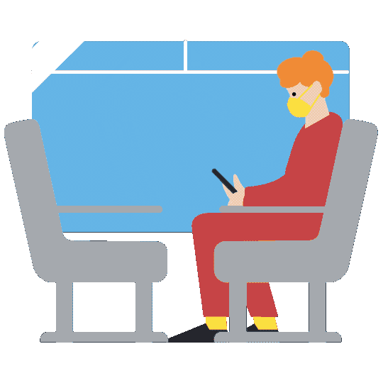 IDFM train subway metro lecture Sticker