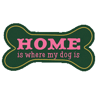 Dog Love Sticker by Isabel Serna