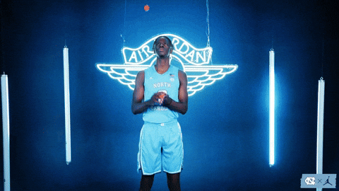 University Of North Carolina Basketball GIF by UNC Tar Heels