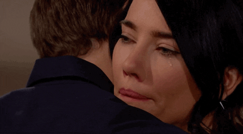 the bold and the beautiful crying GIF by CBS