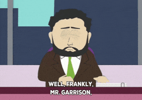 suit desk GIF by South Park 