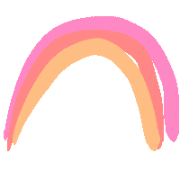 Summer Rainbow Sticker by faithdotart
