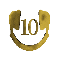 Achieve 10 Years Sticker by Nova Sound