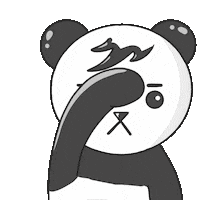 Panda Diva Sticker